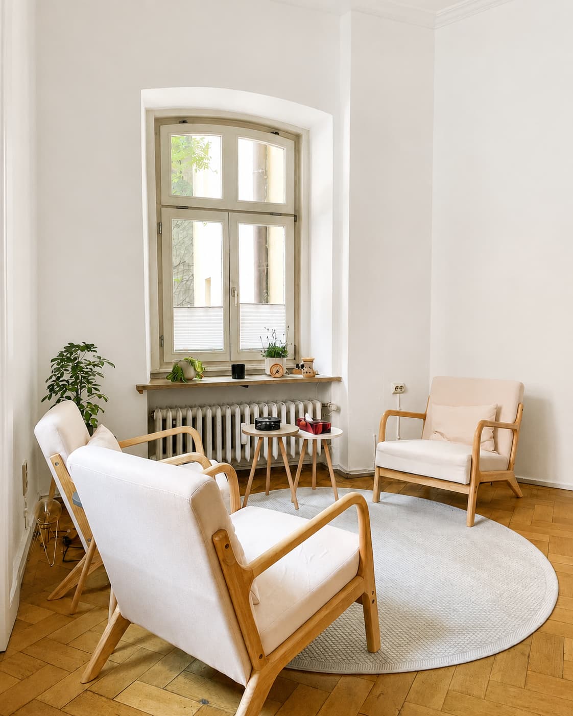 Beratungsraum Sophienstraße 5 München – Paar- und Sexualberatung Simone & Frank Schwarz