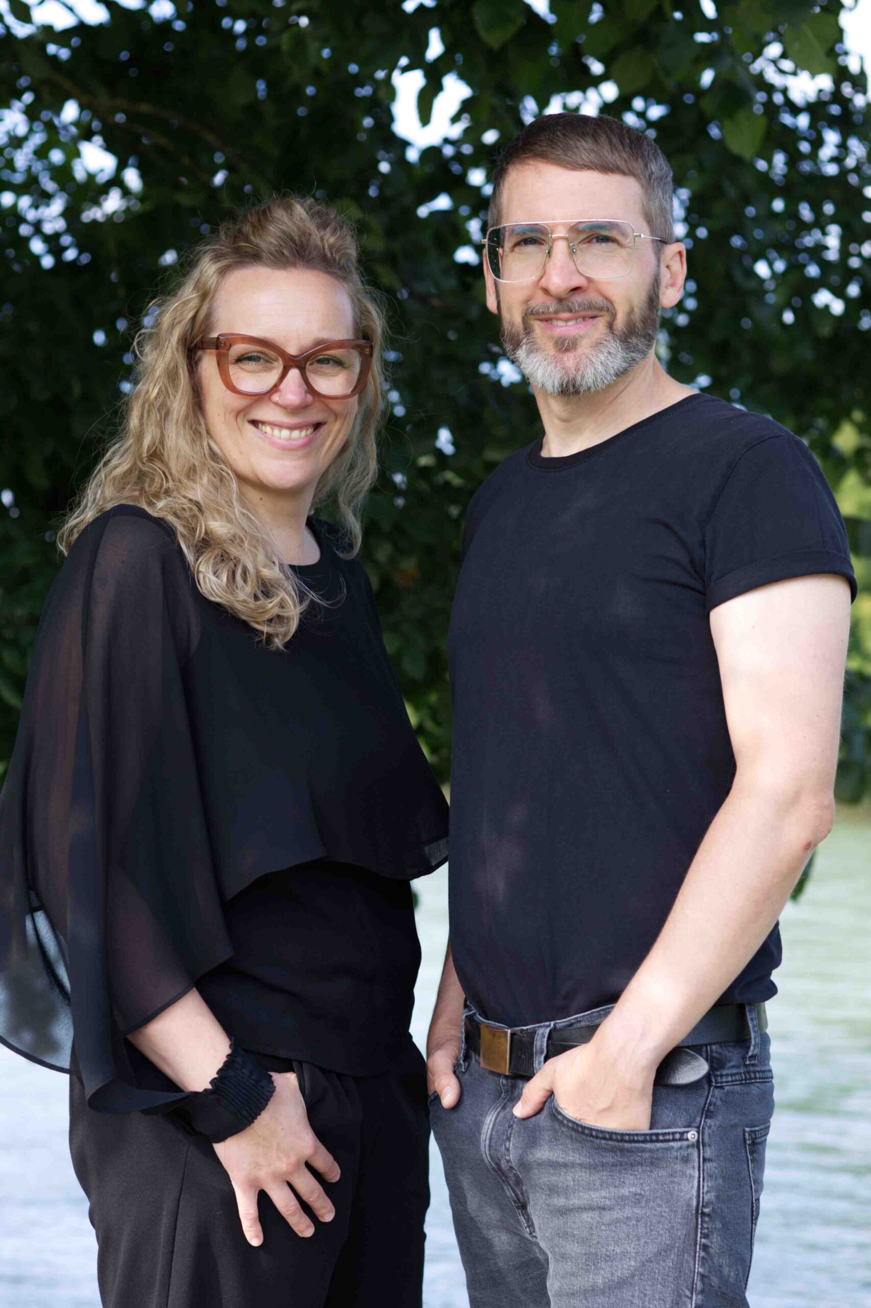 Simone und Frank Schwarz begrüßen Paare in ihrer Praxis für Paar- und Sexualberatung in München